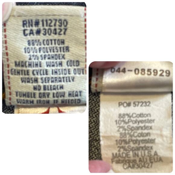 True Religion Womens 29 Vintage Joey Bell Bottoms Dark Wash Metallic Gold Trim - Picture 8 of 12